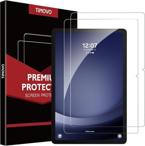 TiMOVO 2 Pack Screen Protector for Samsung Galaxy Tab A9 Plus 2023, Tempered Glass Screen for Samsung Galaxy Tab A9+ 11 Inch, No-Bubbles, Anti-Scratch, Easy to install in Saudi Arabia