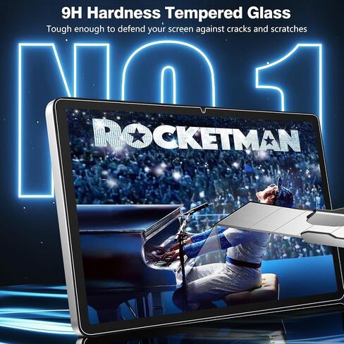 TiMOVO 2 Pack Screen Protector for Samsung Galaxy Tab A9 Plus 2023, Tempered Glass Screen for Samsung Galaxy Tab A9+ 11 Inch, No-Bubbles, Anti-Scratch, Easy to install in Saudi Arabia