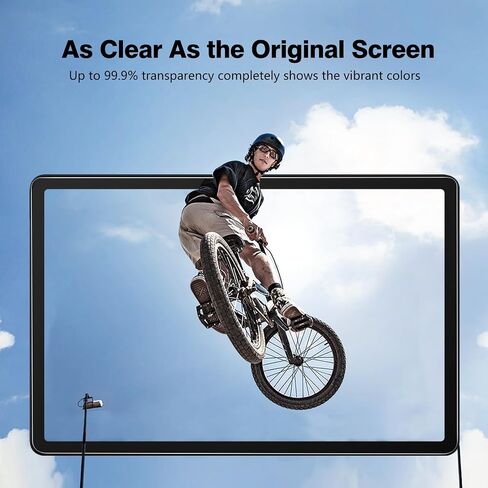 TiMOVO 2 Pack Screen Protector for Samsung Galaxy Tab A9 Plus 2023, Tempered Glass Screen for Samsung Galaxy Tab A9+ 11 Inch, No-Bubbles, Anti-Scratch, Easy to install in Saudi Arabia