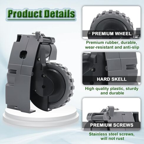 Right Drive Wheel Module for iRobot Roomba 500 600 700 800 900 Robot Vacuum Cleaner Repair Replacement Parts Accessories in Kuwait