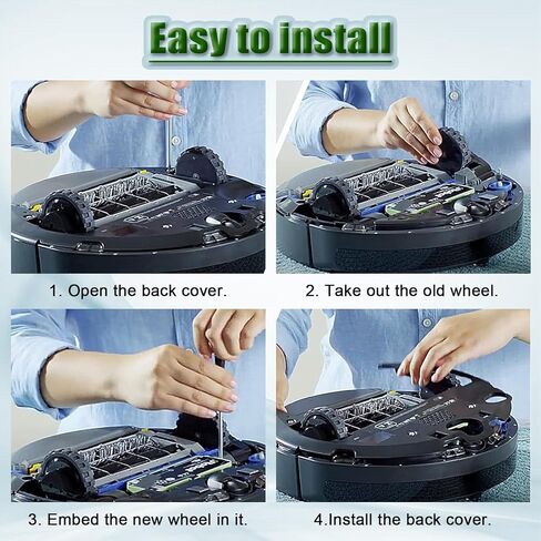 Right Drive Wheel Module for iRobot Roomba 500 600 700 800 900 Robot Vacuum Cleaner Repair Replacement Parts Accessories in Kuwait