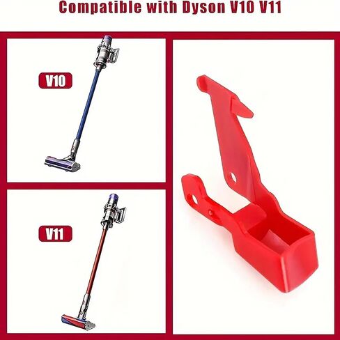 Trigger Switch Button Replacement for Dyson V10 V11 SV12 SV14 - Red ABS Switch Button, Durable Vacuum Cleaner Parts, Easy to Install in Kuwait