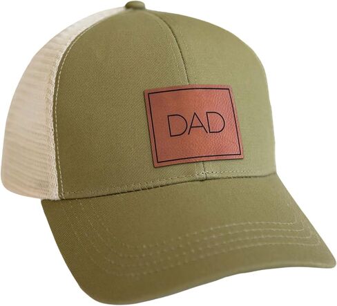قبعة Inkopious Dad Trucker Hat من الجلد النباتي هدية لعيد الأب in Kuwait