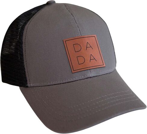 قبعة Inkopious Dad Trucker Hat من الجلد النباتي هدية لعيد الأب in Kuwait