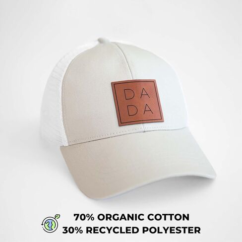 قبعة Inkopious Dad Trucker Hat من الجلد النباتي هدية لعيد الأب in Kuwait