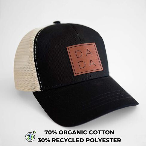 قبعة Inkopious Dad Trucker Hat من الجلد النباتي هدية لعيد الأب in Kuwait