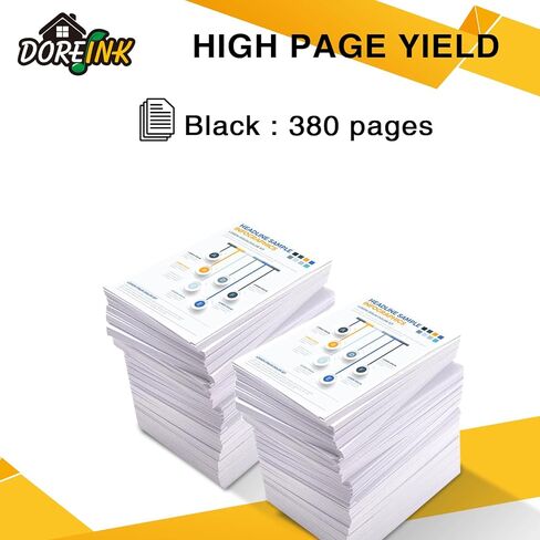 خراطيش حبر سوداء 232XL، متوافقة مع خرطوشة حبر Epson 232، بديلة لخراطيش حبر الطابعة Epson xp-4200، Epson wf-2930 XP-4205 Workforce wf-2950، 232xl أسود in Kuwait