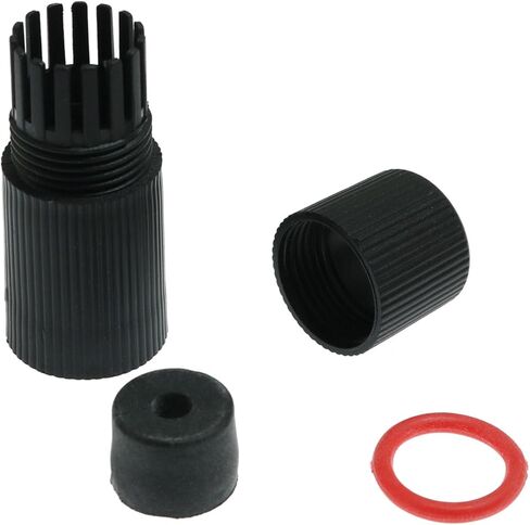 Maxmoral 10 Sets Waterproof Connector Ethernet Cable Surveillance Camera Tail Line Waterproof Cap Outdoor Network IP Camera Tail Fiber Cable Connection Cover Adapter Rainproof Protector RJ45 Black in Saudi Arabia