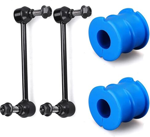 4 Pack Sway Bar Links and Bushing Kit for Chrysler 300, Dodge Challenger, Front Stabilizer Bar End Links K80822 K80823 for Dodge Charger, Magnum, Stabilizer Bar Link Bushing K200170 in Saudi Arabia