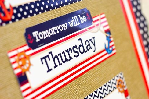Teacher Created Resources Nautical Calendar Bulletin Board Display Set in Saudi Arabia