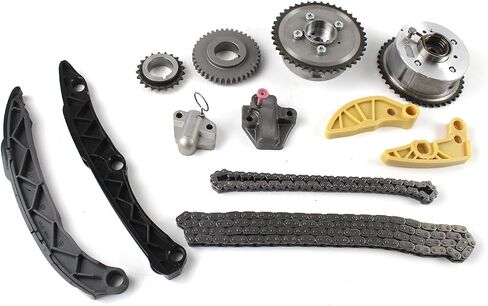 24350-2G750 24322-2G350 Engine Timing Chain Kit W/Camshaft VVT Gear Applied for Kia Optima 2014-2017, Sorento 2011-2018, Sportage 2011-2017 Engine 16 Valves Engine Aftermarket Parts in Saudi Arabia