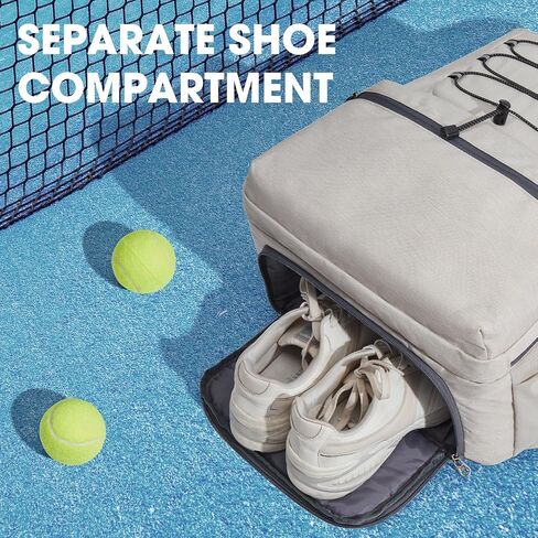 G4Free Tennis Bag, Tennis Backpack for Women Men, Large Pickleball Bag, Holds 4 Rackets with Shoe Compartment in Saudi Arabia