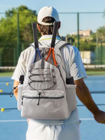 G4Free Tennis Bag, Tennis Backpack for Women Men, Large Pickleball Bag, Holds 4 Rackets with Shoe Compartment in Saudi Arabia