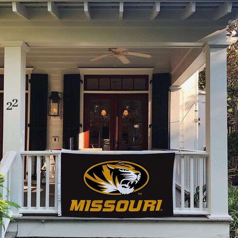 Desert Cactus University of Missouri Flag Tigers MU Mizzou Flag Banners 100% Polyester Indoor Outdoor 3x5 feet Flags (Style 3) in Saudi Arabia