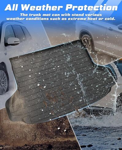 Cargo Liner for Honda HR-V 2023 2024 HRV Hybrid Accessories TPE Cargo Mat All Weather HRV Rear Cargo Trunk Mat Waterproof Black in Saudi Arabia