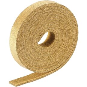 PATIKIL Faux Leather Cord Suede Cord 0.8cm/0.31" Leather Thread Velvet Cord 100cm/3.28ft for Bracelet, Necklace, Beading, DIY Craft, Beige