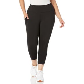 Avenue Women's Plus Size Legging Pkt Capri PLN