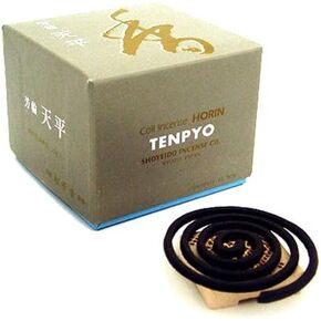 Shoyeido's Peaceful Sky Incense, Set of 10 Coils - Ten-pyo