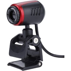 Goshyda USB Webcam with Mic, 360 Degree Adjustabe USB2.0 Web Camera for Computer PC Laptop, for Skype/for MSN