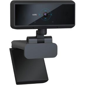 USB Webcam with mic for PC Autofocus Webcam 1080P HD Wide Angle Webcams with Microphone for Laptop Desktop Mac