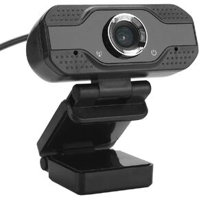 ASHATA Computer Camera, 1080P Full Drive Free PC Camera USB Desktop Webcam with Microphone Supports 3D Digital Noise Reduction for Video Conference