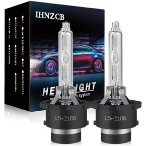for Acura TSX 2004-2015 Xenon HID Headlight D2S Low Beam Headlight Bulbs Replacement Kit,35W 6000K Cool White,2pcs hid Bulbs in Kuwait