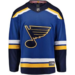 Fanatics Youth St. Louis Blues Home Breakaway Jersey Size L/XL Ages 12-18 Years NHL Licensed Hockey Jersey