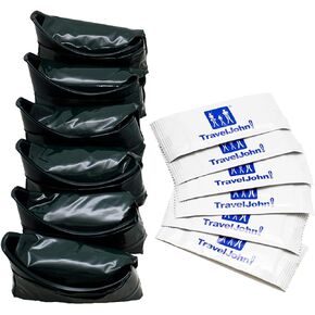 Travel John Disposable Urinals 6 Pack - 66854