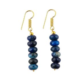 Natural Amazonite Crystals Earring, Rondelle Beads Gemstone, Energy Healing Crystals, Birthday, Gift for Her, Gemstone Jewelry (Amazonite)