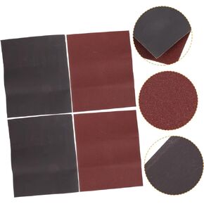 4 Sheets Pool Sticks Sandpapers Sanding Paper Pool Stick Polishing Paper Billiards Equipment Sand Paper for Cues Shaft Sandpapers Tools Billiard Rod Polishing Paper Sponge Shaping