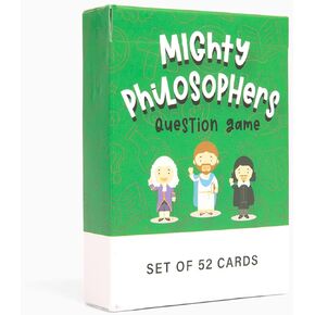 The School of Mindfulness- Mighty Philosophers Question Deck for Children, Take Turns Asking and Answering Imaginative and Philosophical Questions