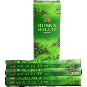 Good Health - Box of Six 20 Stick Tubes, 120 Sticks Total - HEM Incense