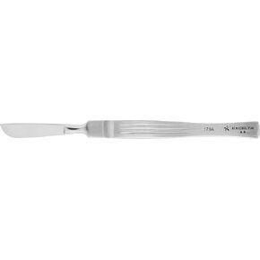 Excelta - 177-SE - Scalpel Handle - Straight - One Star - SS, 0.06" Height, 0.38" Wide, 5" Length