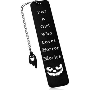 Scream Gifts for Women Girls Friends Halloween Gift for Girls Kids Funny Bookmark for Women Horror Lovers Gifts Horror Movie Merchandise for Women Valentines Birthday Christmas Gifts for Teens Girls