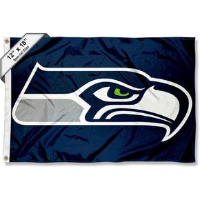 Seattle Seahawks Boat and Golf Cart Flag