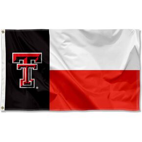 College Flags & Banners Co. Texas Tech Red Raiders Texas State Flag