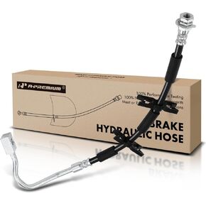 A-Premium Front Driver Brake Hydraulic Hose Compatible with Select Ford Models - For F-150 2004-2005, Lobo 2005 - Replace# 4L3Z2078CE