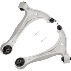 BOXI 2pcs Front Driver & Passenger Side Lower Aluminum Control Arms w/Ball Joints for Honda Odyssey 2005 2006 2007 2008 2009 2010 Mini Passenger Van 4-Door 3.5L V6 | MS601007 MS601008