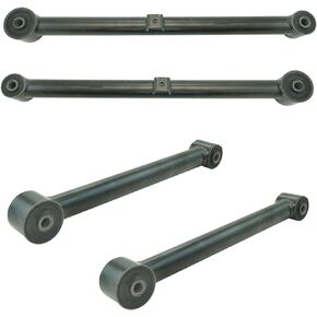 Rear Upper Lower Control Arm Driver Passenger Side Kit Set 4pc for Ram 1500