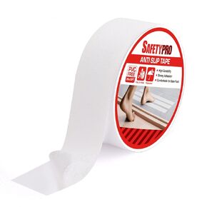 Clear Anti Slip Tape, 2 Inch × 50 Feet Waterproof Grip Tape, Strong Traction Safety Tape for Stairs, Outdoor/Indoor Use (Transparent)