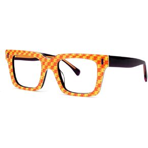 Zeelool Blue Blocking Glasses for Women Chic Fashion Rectangle Eyeglasses Frames Full Eyewear Glasses Anti UV in Kuwait