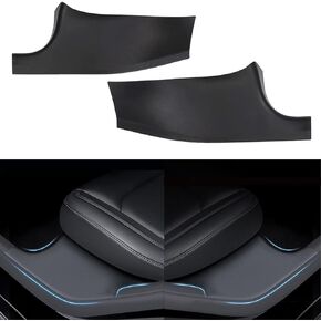 for Tesla Model Y Door Sill Protector 5 Seater (NOT Fit 7 Steater) Rear Door Car Pedal Kick Protection Strip Styling Covers Accessories(2 Packs)