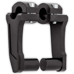 Rox Speed FX 4R-P4RX01 Pivoting Handlebar Riser - 4in. Rise - Black