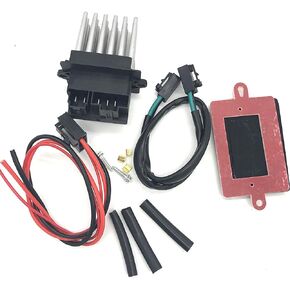 Blower Motor Resistor Kits Fit for 1999 2000 2001 2002 2003 2004 Jeep Grand Cherokee 4.0L 4.7L RU358 5012699AA