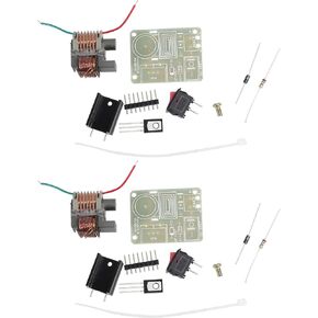 5 Sets High Voltage Generator 15KV High Voltage Generator Inverter Arc Igniter Coil Module Disassembled Parts (5 Sets)