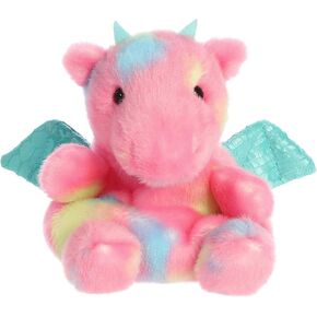 Aurora® Adorable Palm Pals™ Anya Dragon™ Stuffed Animal - Pocket-Sized Play - Collectable Fun - Pink 5 Inches