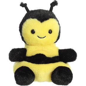 Aurora® Adorable Palm Pals™ Queeny Bee™ Stuffed Animal - Pocket-Sized Fun - On-The-Go Play - Yellow 5 Inches