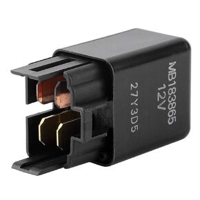Relay Module, MB183865 12V Black Car Auto Relay Module AC Window Relay for Mitsubishi