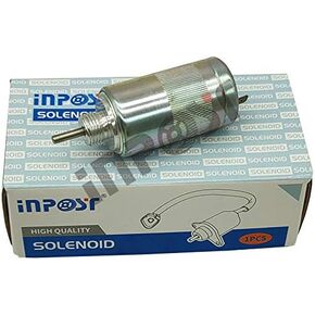 185206085 Fuel Shut Off Solenoid Stop Solenoid Valve 12v Fit for Perkins 100 Series Engine and Case Holland