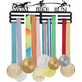 SUPERDANT Canicross Medal Hanger Display Competition Medal Holder Iron Sports Medals Display Frame Iron Medal Hook for Competition Medal Holder Display Wall Hanging Athlete Gift